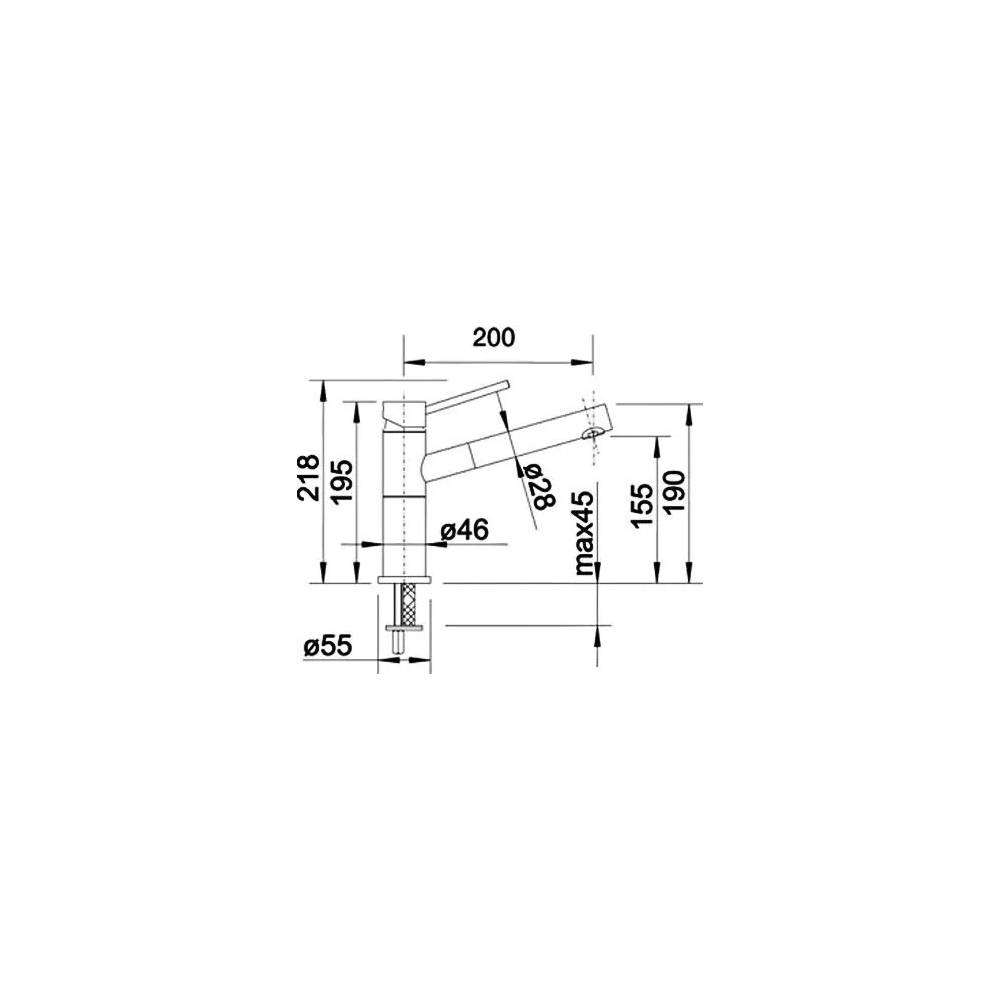 BLANCOALTA-S Compact Tartufo/chrom HD