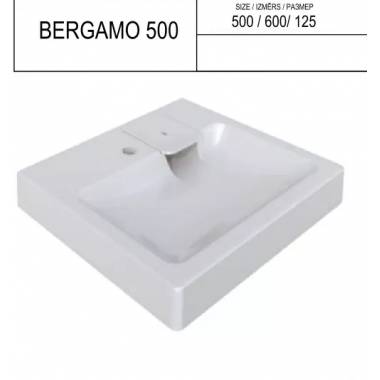 Skalbimo mašinos "Bergamo 500" kriauklė500x600