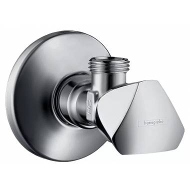 "Hansgrohe" E kampinis vožtuvas E 1/2x3/8x10 mm, chromas