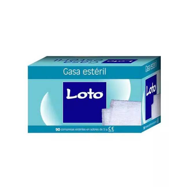 Indasec Lotus Loto Soft Hydrophilic Gauze 100 Cotton 90 vienetų