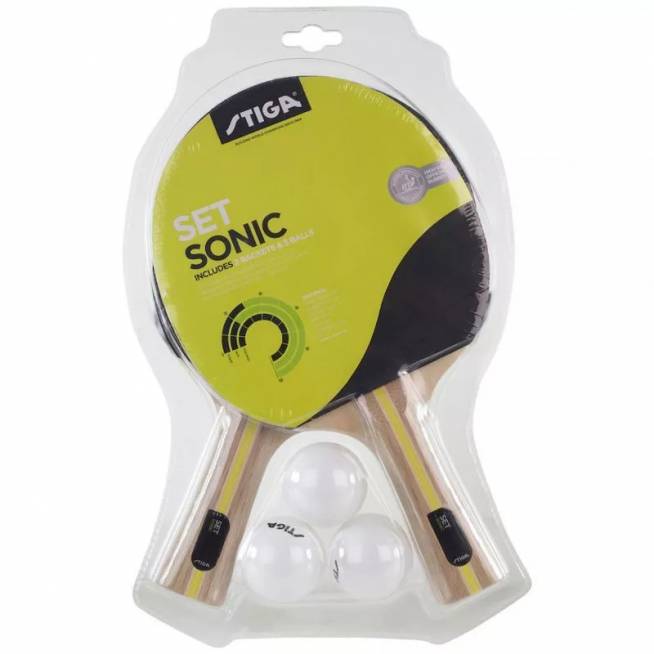 "Stiga" rinkinys "Sonic" stalo teniso raketės 92800591800