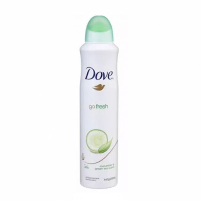 "Dove Go Fresh Cucumber And Green Tea" dezodorantas purškiklis 250 ml