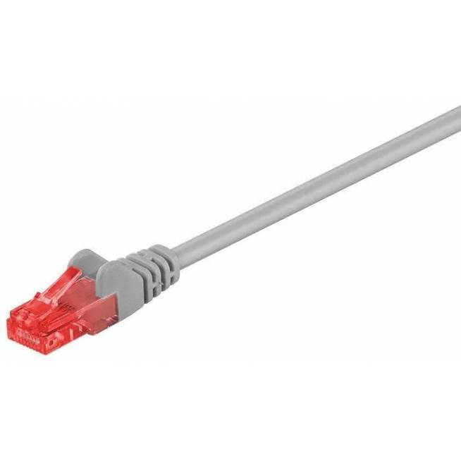 Tinklo kabelis MicroConnect B-UTP602 CAT6 U/UTP RJ-45 Male (vyriška), RJ-45 Male (vyriška), 2 m, pilka