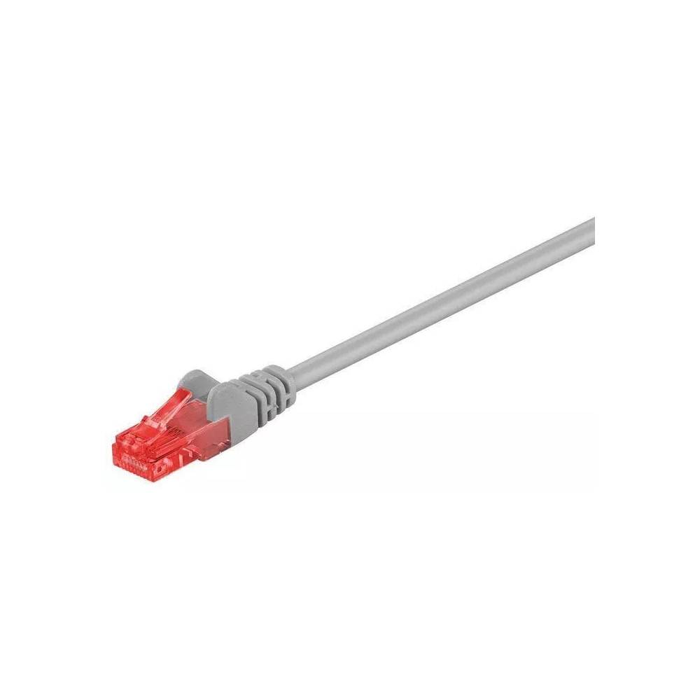 Tinklo kabelis MicroConnect B-UTP603 CAT6 U/UTP RJ-45 Male (vyriška), RJ-45 Male (vyriška), 3 m, pilka