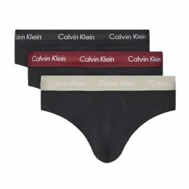 Calvin Klein apatiniai kelnaitės 3 pakuotės Hop kelnaitės M 0000U2661G