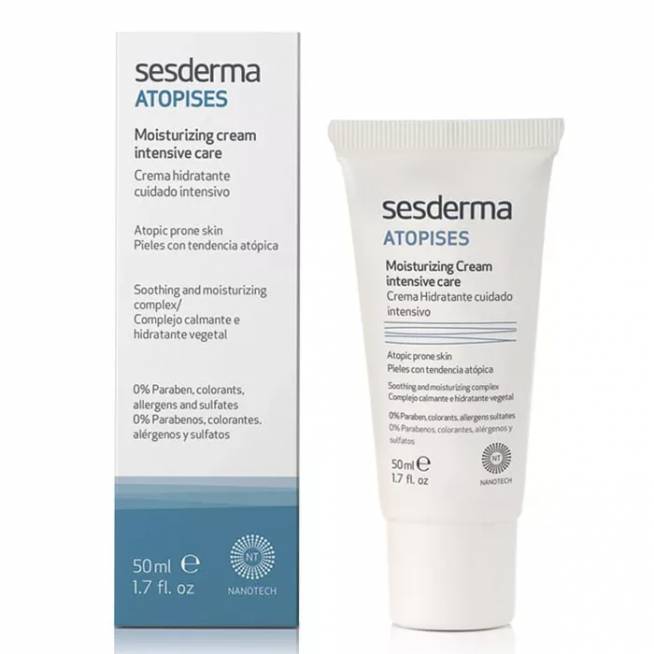 "Sesderma Atopises" drėkinamasis veido ir kūno kremas 50ml