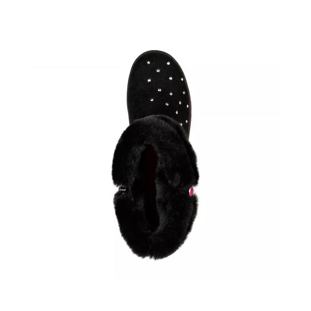 Skechers GLITZY GLAM COZY CUDDLERS JR 314851L-BLK batai