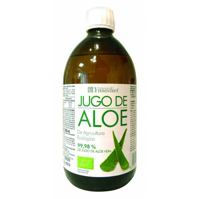 Ynsadiet Jugo Aloe Vera Organic 500ml