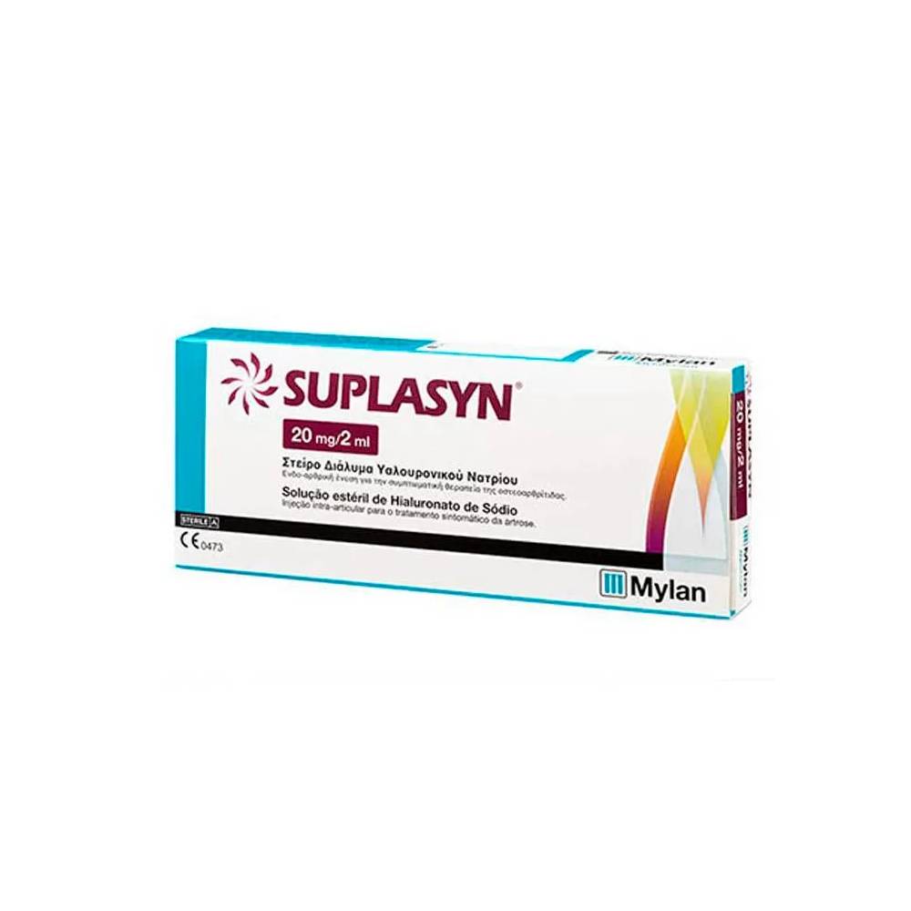 Suplasyn iš anksto užpildytas švirkštas Natrio hialuronatas 20mg/2ml