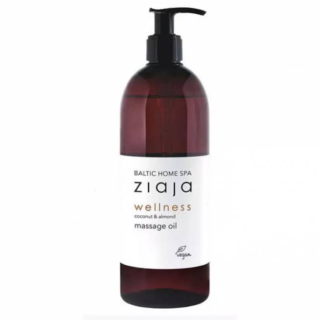 "Ziaja Baltic Home Spa Wellness" migdolų ir kokosų masažo aliejus 490ml