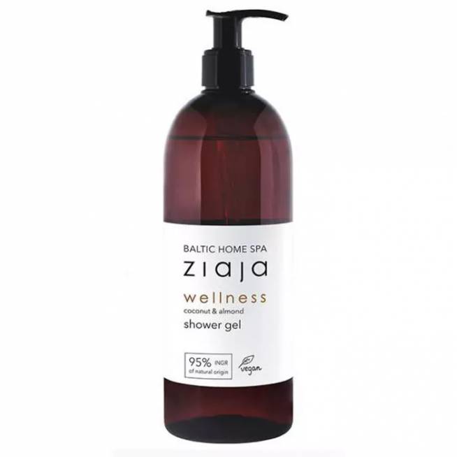 "Ziaja Baltic Home Spa Wellness" migdolų ir kokosų dušo želė 500ml