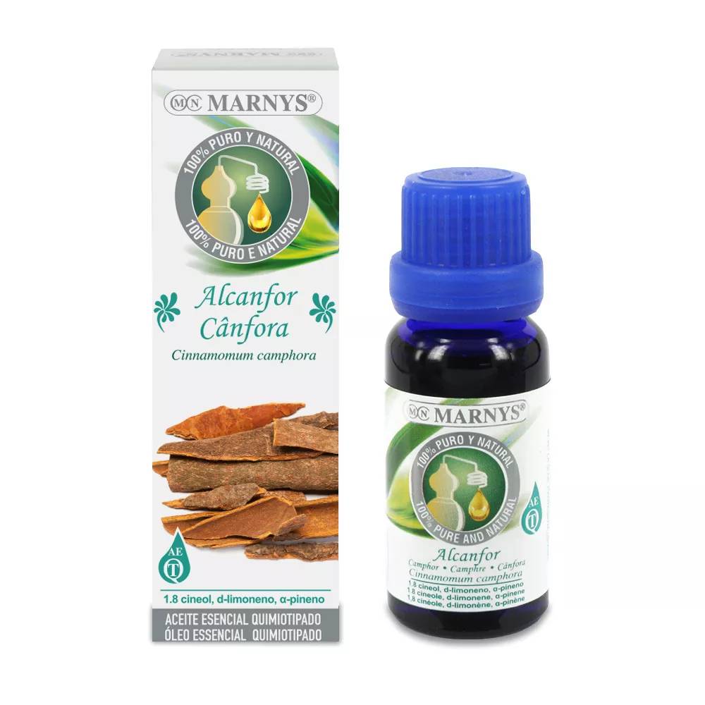 Marnys Alcanfor Aceite Esencial Alimentario Estuche 15