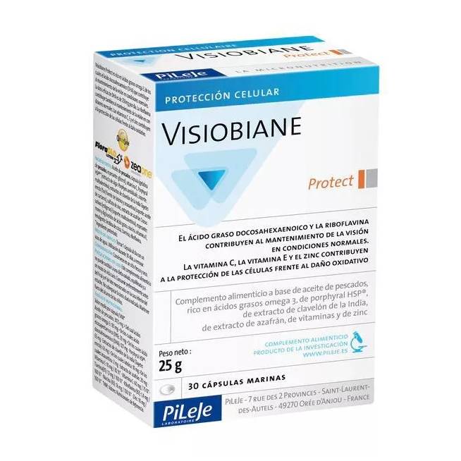 Pileje Visiobiane Protect Box Of 30 Marine Capsules