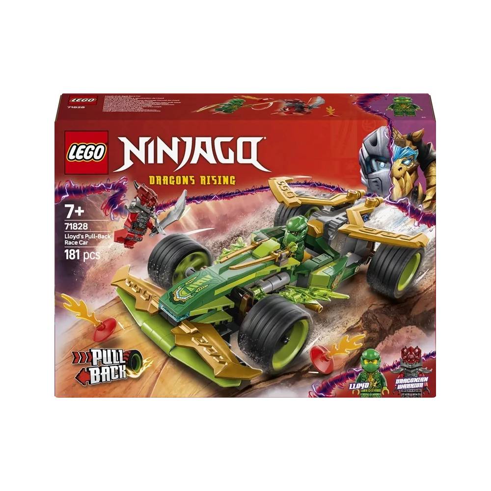 LEGO Ninjago Lloyd's Pull-Back Race Car, 181 vnt.