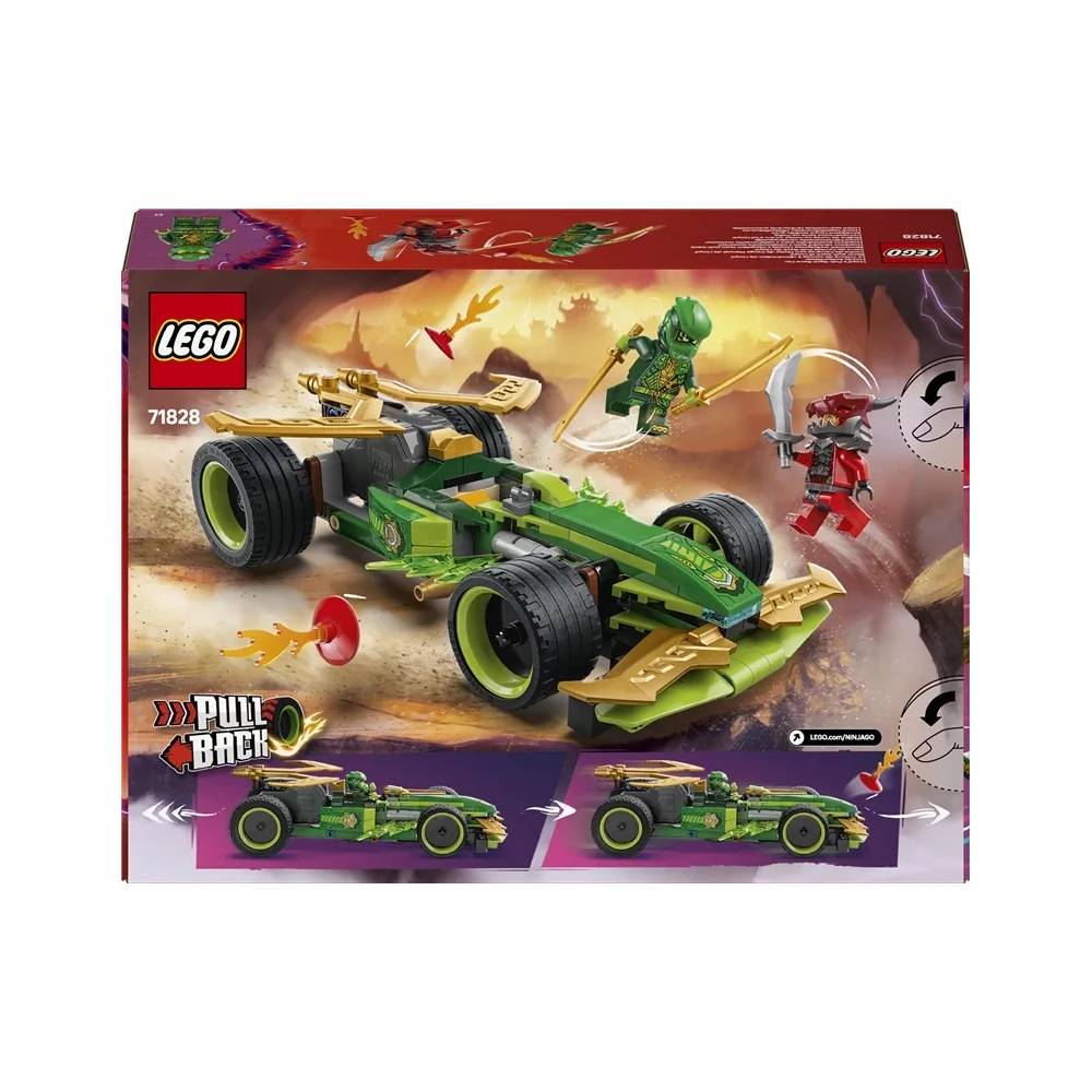 LEGO Ninjago Lloyd's Pull-Back Race Car, 181 vnt.