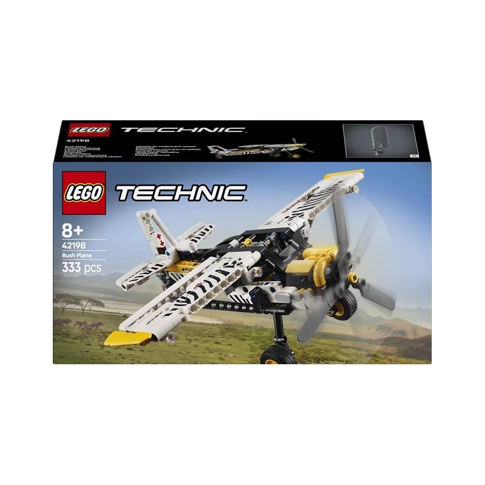 Konstruktorius LEGO Technic Bush Plane 42198, 333 vnt.