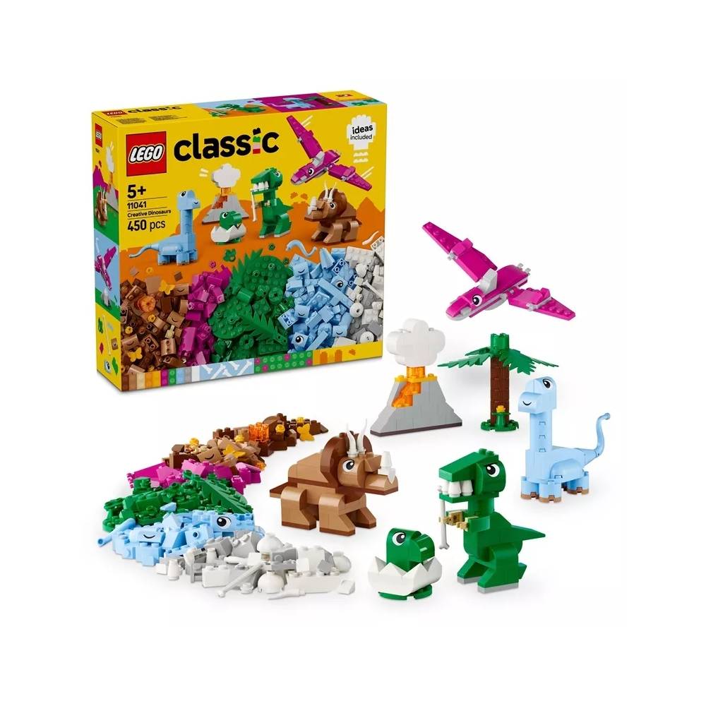 LEGO Classic Creative Dinosaurs 11041, 450 vnt.