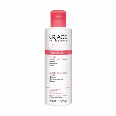 "Uriage Roséliane Dermo Cleansing Fluid" 250ml