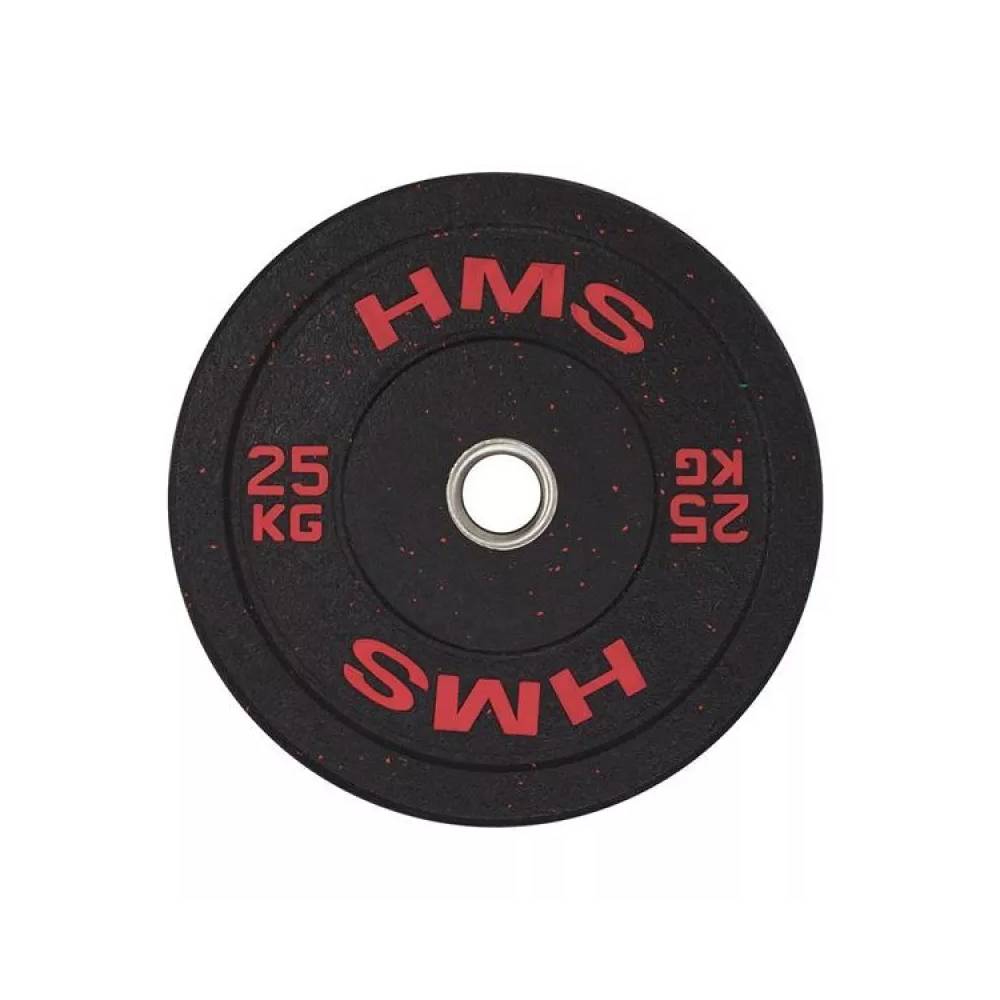 Olimpinė plokštelė HMS RED BUMPER 25 kg HTBR25