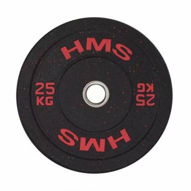 Olimpinė plokštelė HMS RED BUMPER 25 kg HTBR25