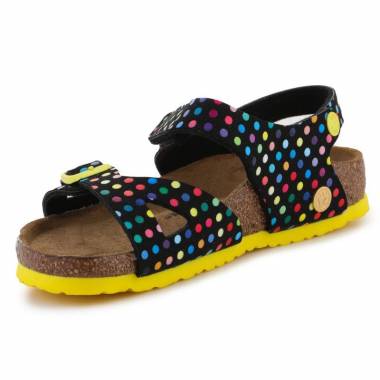 Birkenstock Colorado kniedės logotipas Digital Dots Black Jr Sandalai 1023611