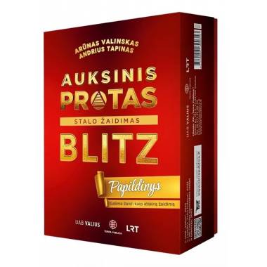 Stalo žaidimo papildymas Auksinis Protas. BLITZ