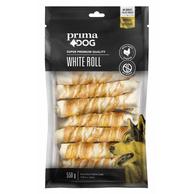 Skanėstas šunims Prima White Roll 35-852, 0.55 kg