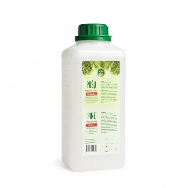 Ekologiškas pušų hidrolatas, MĖTA, 1000 ml