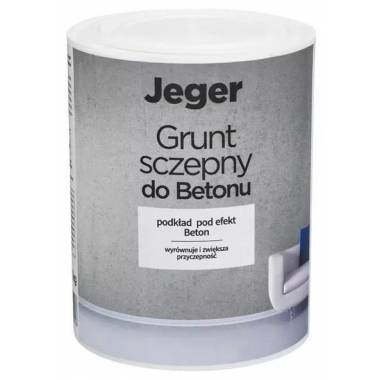 Gruntas Jeger BETON Primer, balta, 1 kg