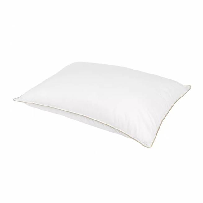 Pagalvė Masterjero Premium Faux down LOW, balta, 70 cm x 50 cm