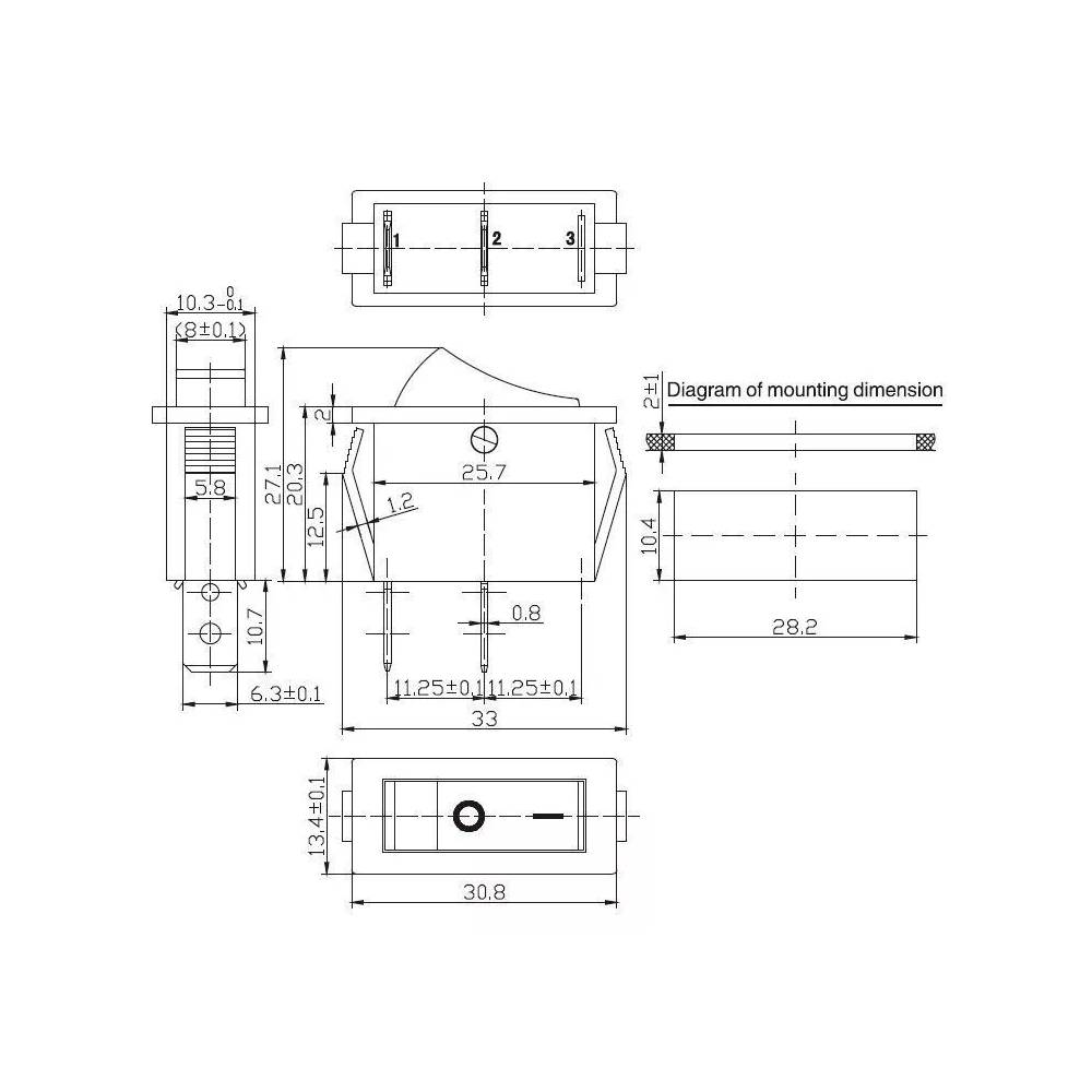 JUNGIKL MIKRO KDC-A06-B41 JUODI 5VNT