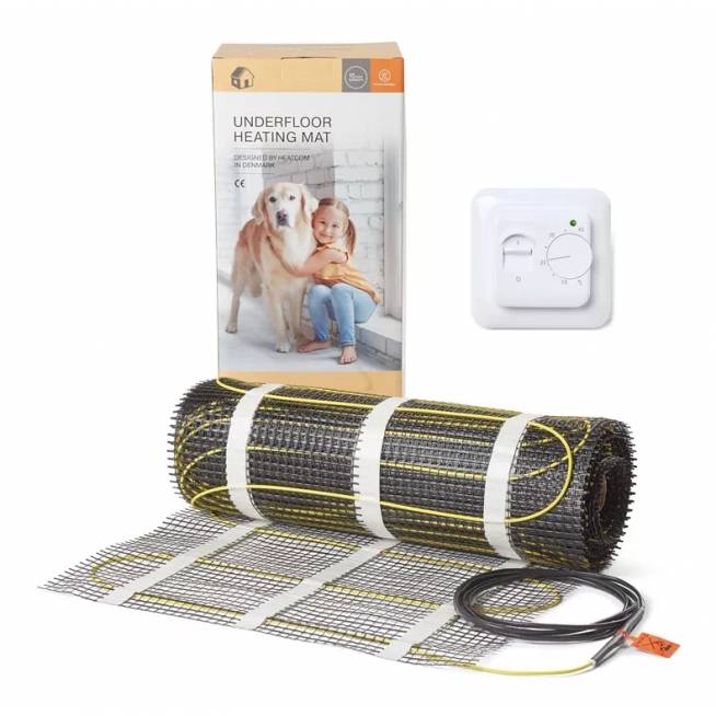 Šildymo kilimėlis HeatMyHome HMH-T, 0.5 m x 2 m, 1 m², 300 W, 230 V