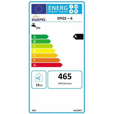 Momentinis vandens šildytuvas Kospel EPO2-4 AMICUS, balta