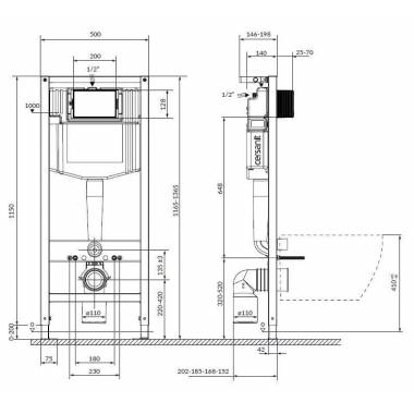 UNIT KOM S701-781 SU RĖM + STIK BAL MYG