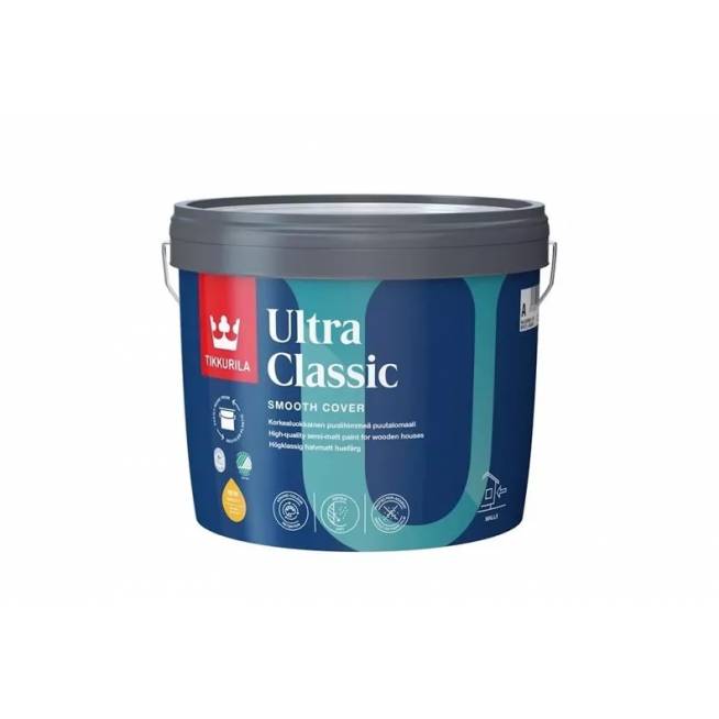 Fasado dažai Tikkurila Ultra Classic A, balta, 9 l