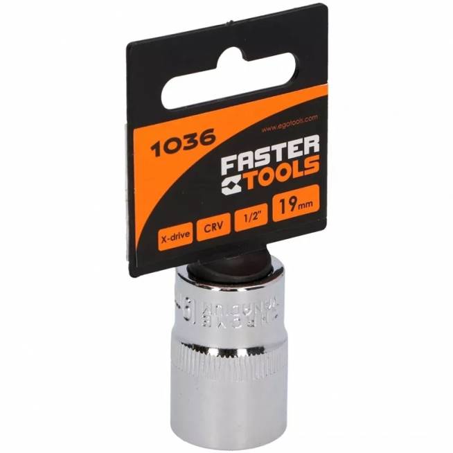 Galvutė Faster Tools 1036, 19 mm, 1/2"