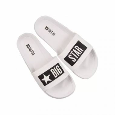 White Big Star M DD174700 pool slippers for the pool