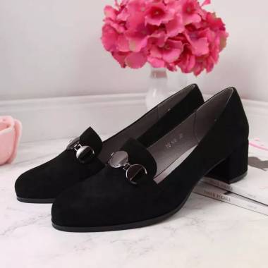 Shoes on a block Sergio Leone W SK332A black