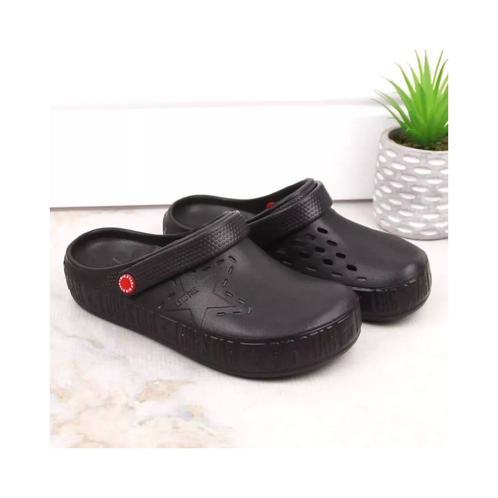 Big Star W II275001 black slippers