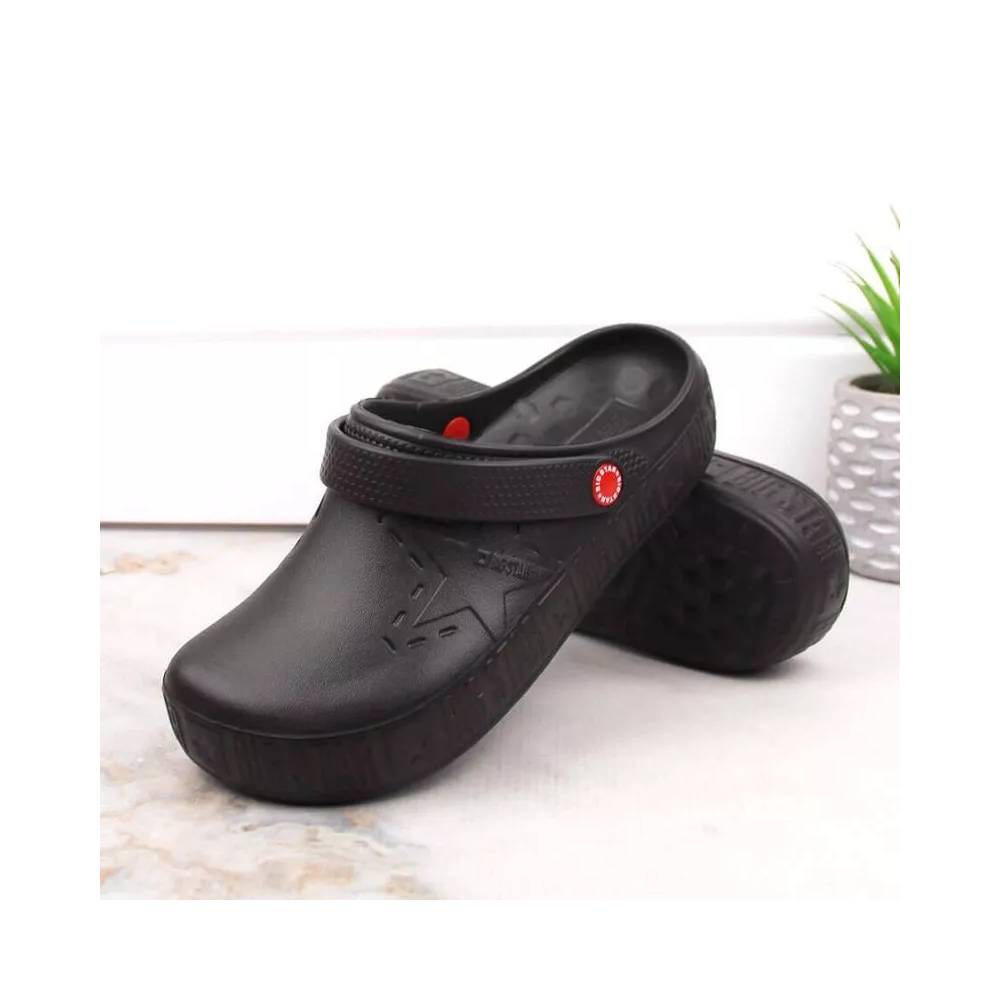 Big Star W II275001 black slippers