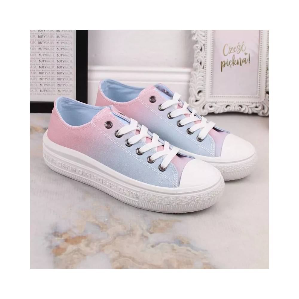 Platform sneakers Big Star W INT1876B multicolor