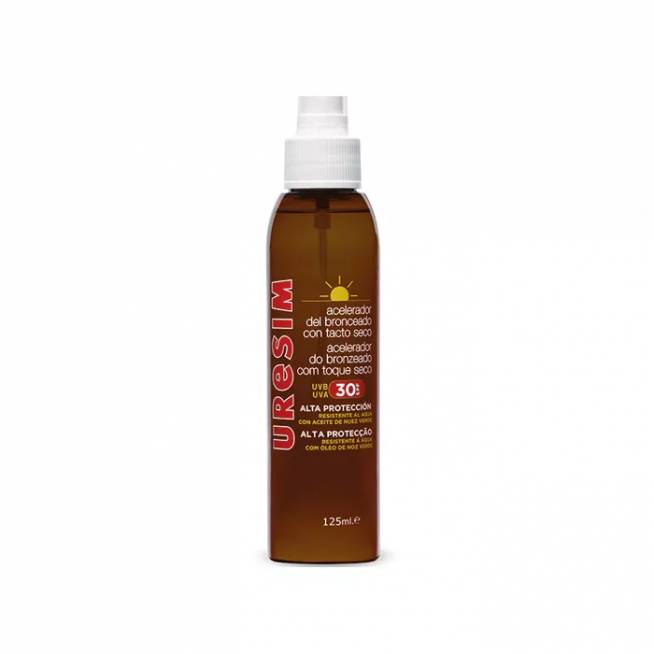 Uresim Dry Oil Tan Accelerator Spf30 125ml