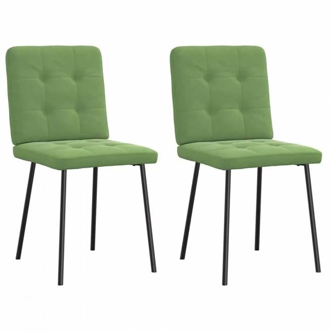 Velvet Dining Chairs Set