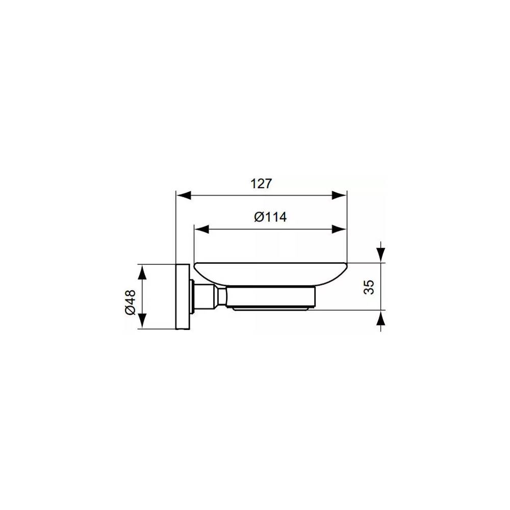 "Ideal Standard" muilo indas IOM