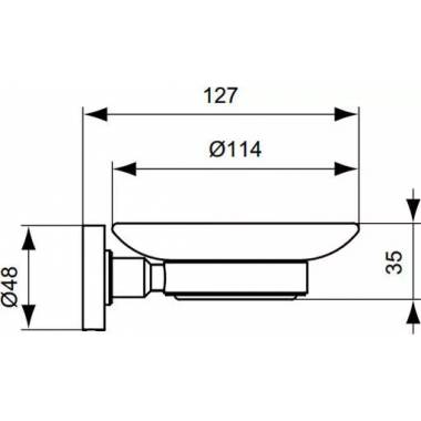 "Ideal Standard" muilo indas IOM