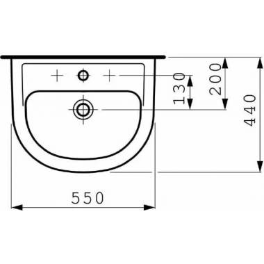 Laufen praustuvas Pro 8.1095.1.000.104.1