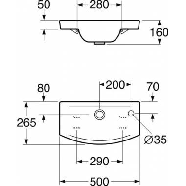 Gustavsberg išlietne Logic 5197