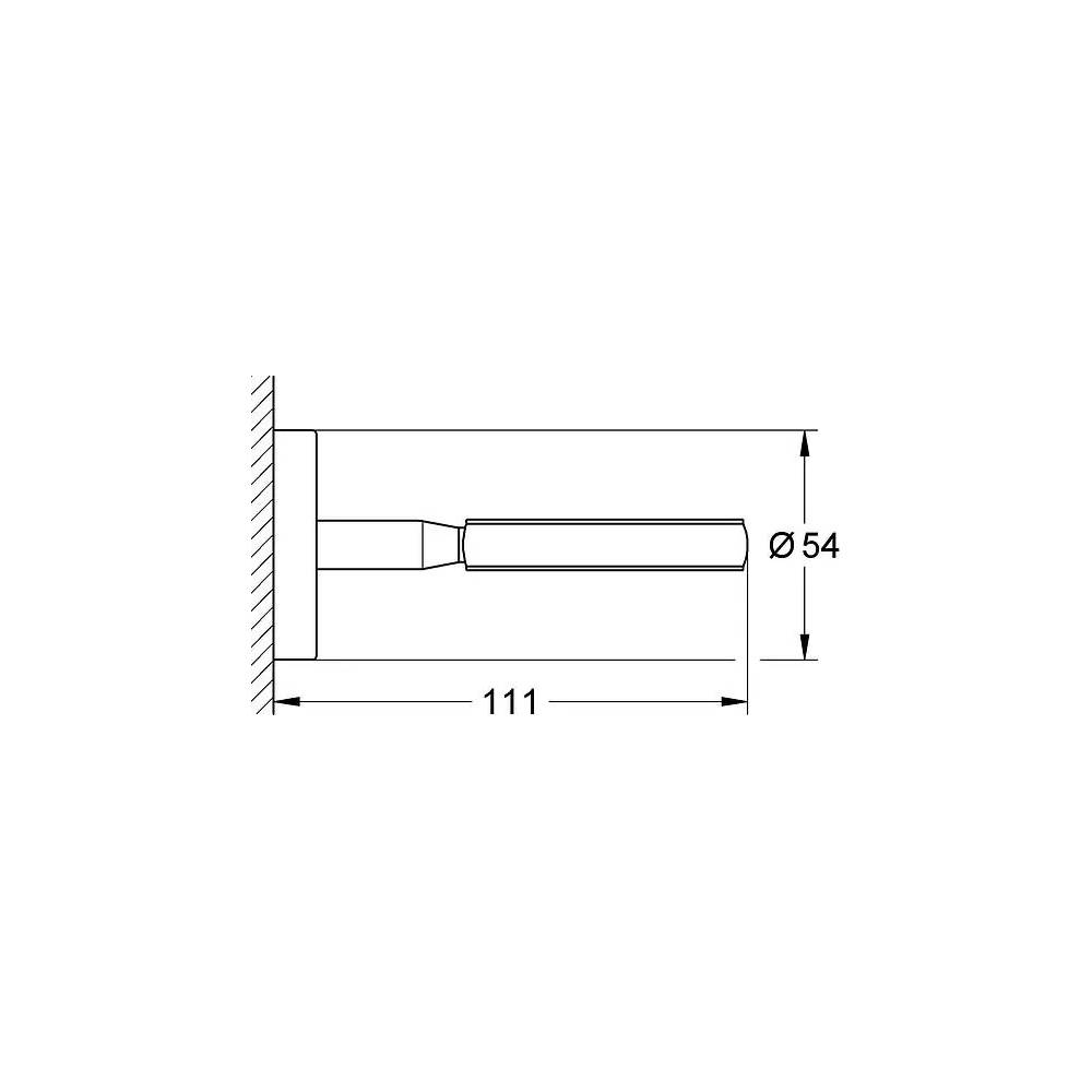 "Grohe" stiklo laikiklis "BauCosmopolitan" 40585001