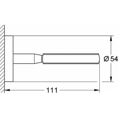 "Grohe" stiklo laikiklis "BauCosmopolitan" 40585001