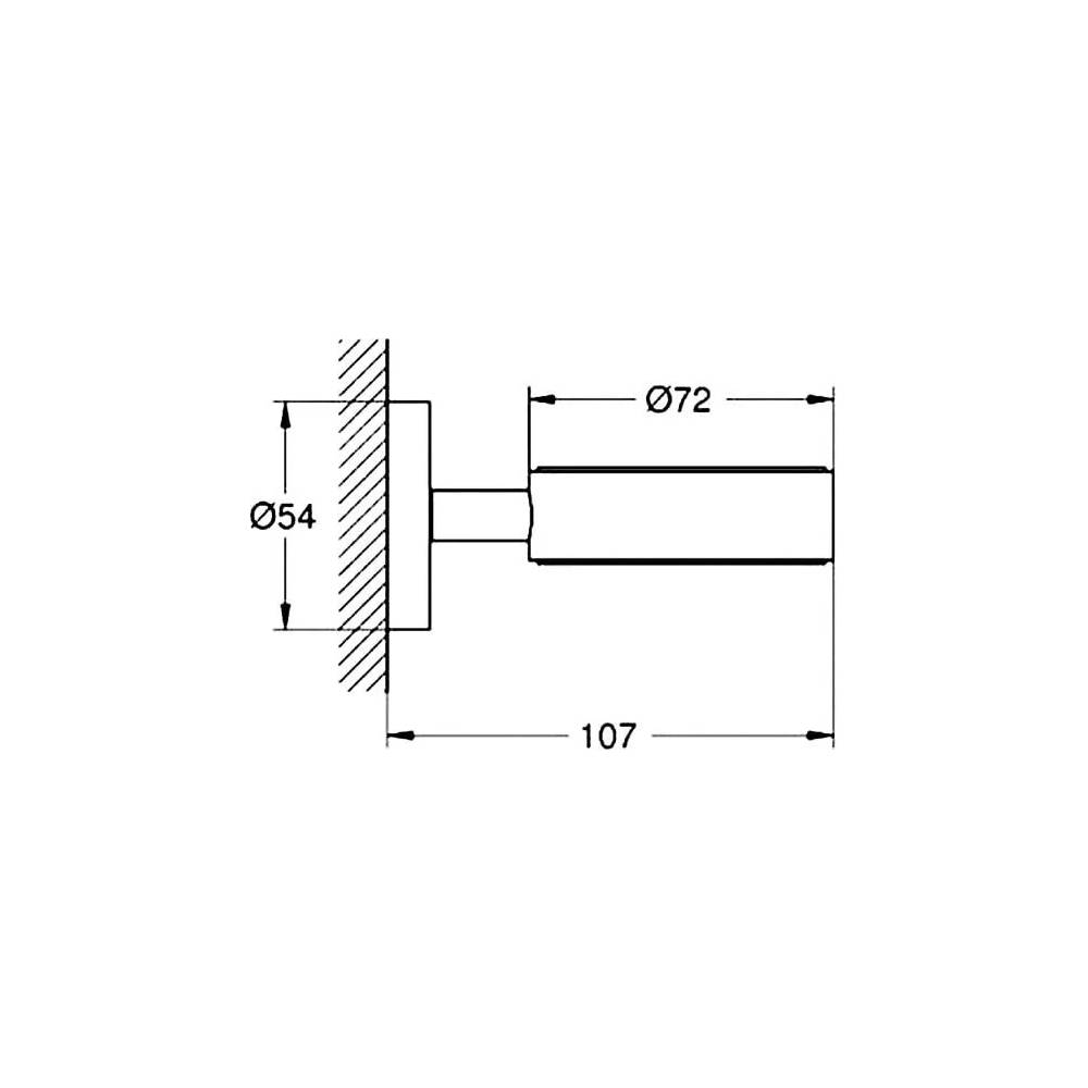 "Grohe" stiklo laikiklis "Essentials" 40369001